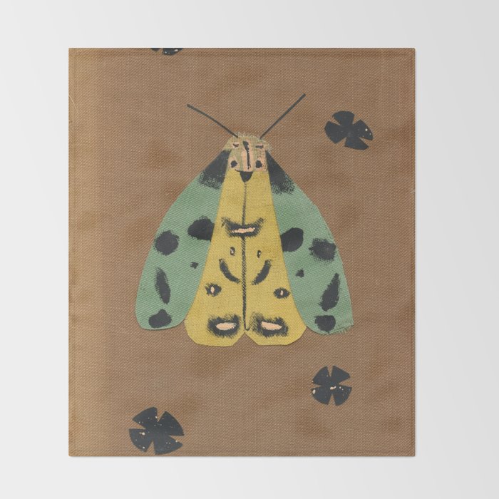 Moth II Throw Blanket Gallery Image 2