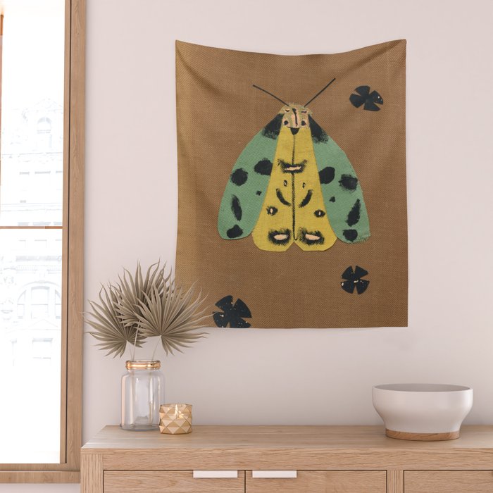 Moth II Wall Tapestry Gallery Image 2