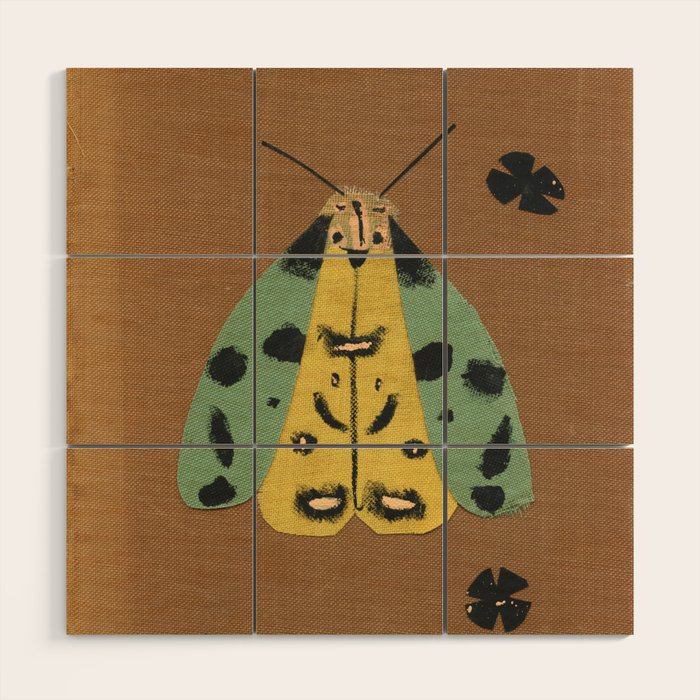 Moth II Wood Wall Art Gallery Image 1
