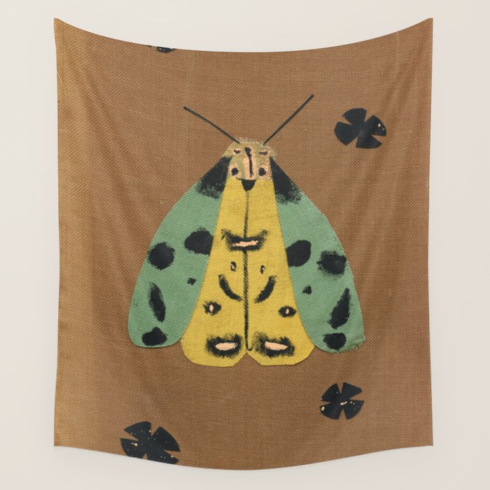 Moth II Wall Tapestry Gallery Image 4