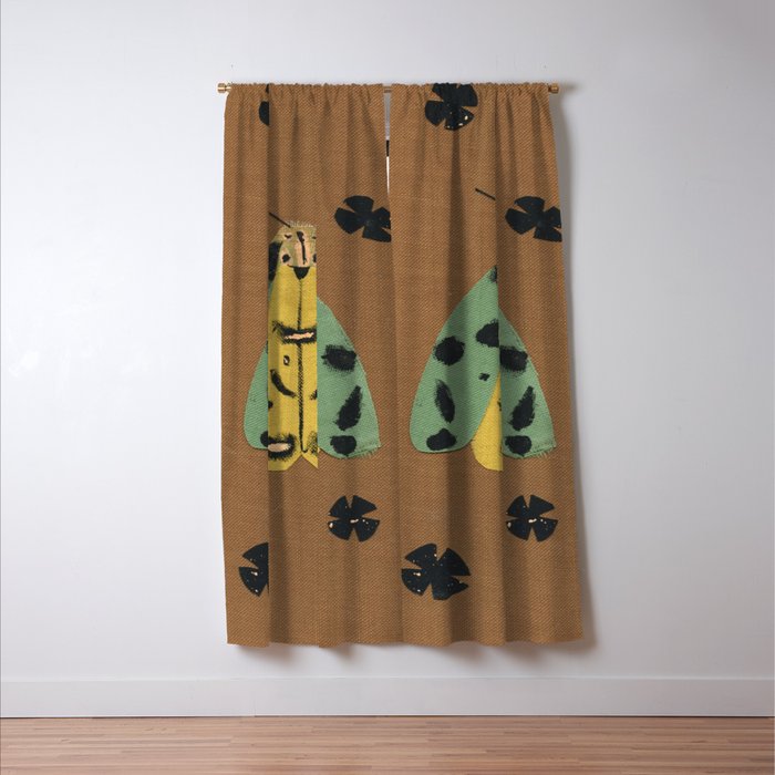 Moth II Window Curtain Gallery Image 3