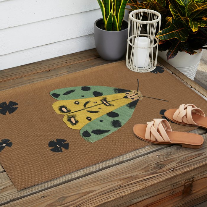 Moth II Outdoor Rug Gallery Image 2