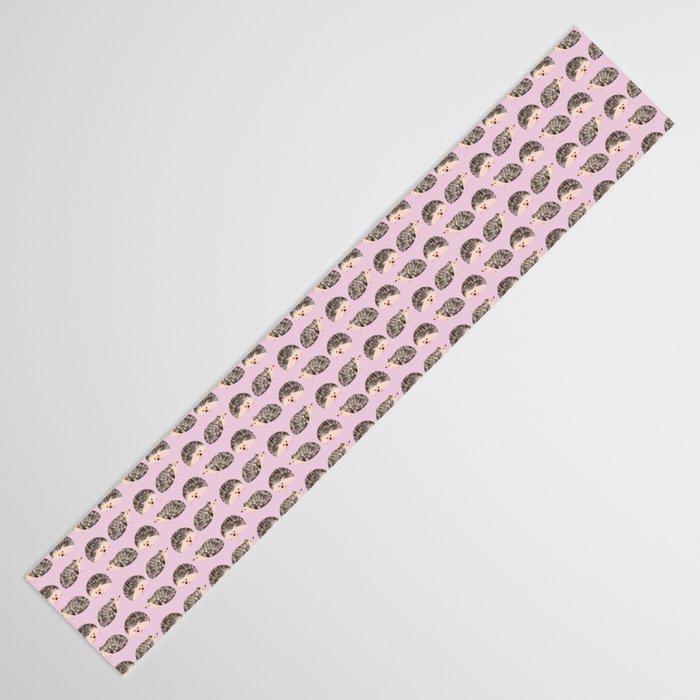 Hedgehog Rose Pink Table Runner Gallery Image 3