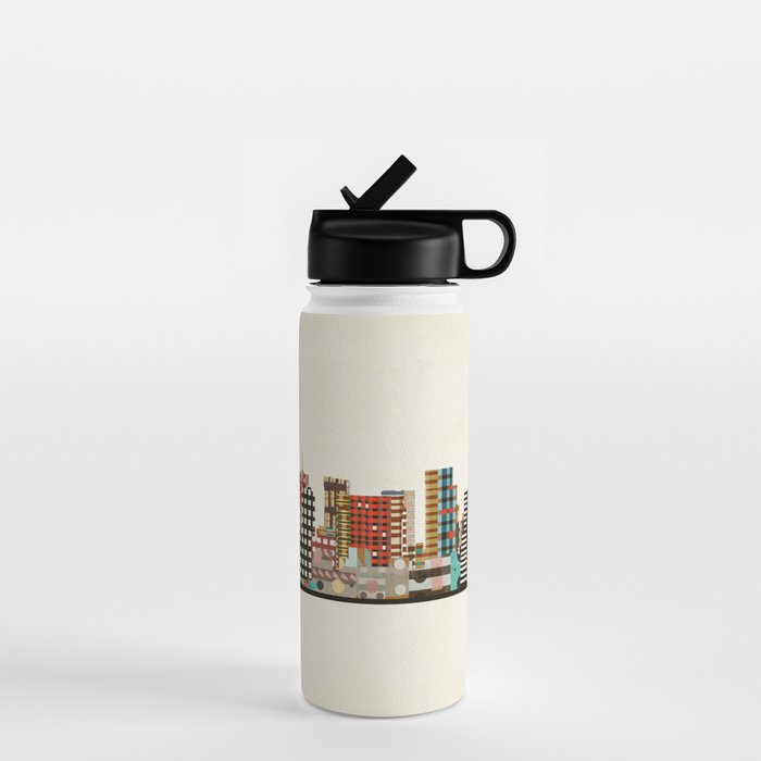 portland skyline Water Bottle Gallery Image 1