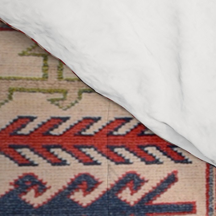 Arrow Spiral Kazak Handmade Rug Comforter Gallery Image 4