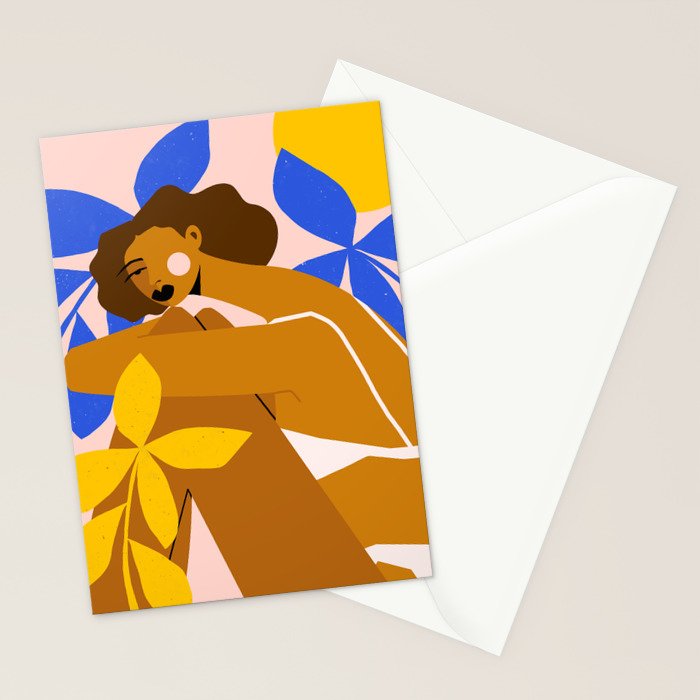 Pink Bikini Stationery Card Gallery Image 2