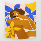 Pink Bikini Wall Tapestry Gallery Image 4