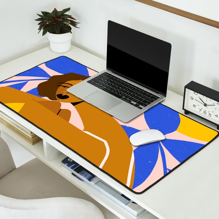 Pink Bikini Desk Mat Gallery Image 2