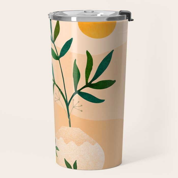 Palm Springs Picnic Nature Scene Travel Mug Gallery Image 2