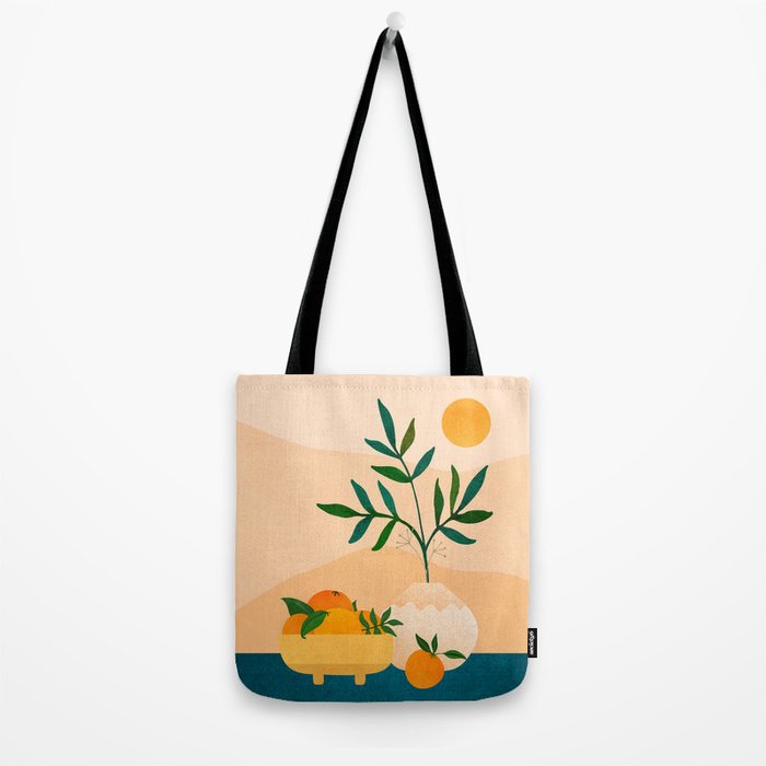 Palm Springs Picnic Nature Scene Tote Bag Gallery Image 2