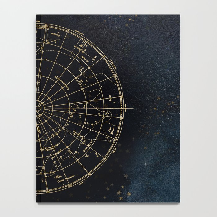 Golden Star Map Notebook Gallery Image 4