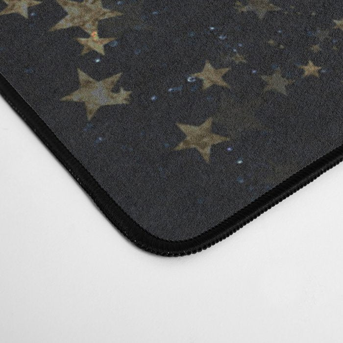 Golden Star Map Desk Mat Gallery Image 4