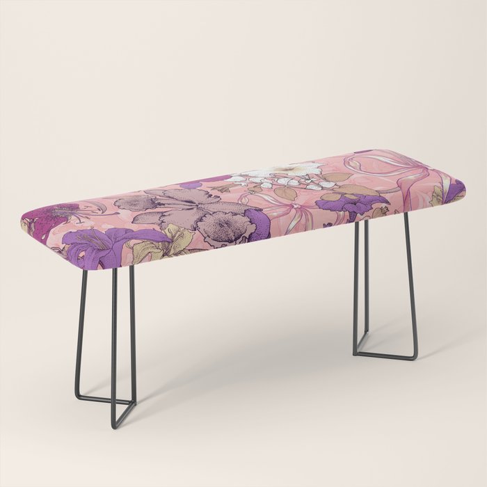 Art Nouveau V Bench Gallery Image 1