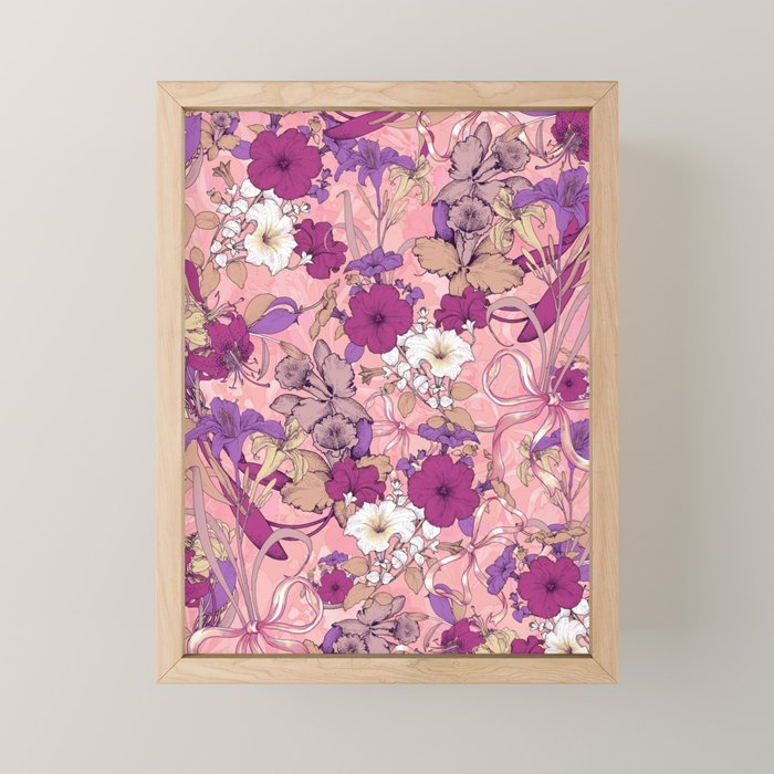 Art Nouveau V Mini Art Print Gallery Image 1