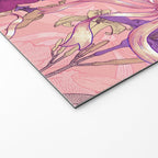 Art Nouveau V Welcome Mat Gallery Image 2