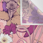 Art Nouveau V Wall Tapestry Gallery Image 3