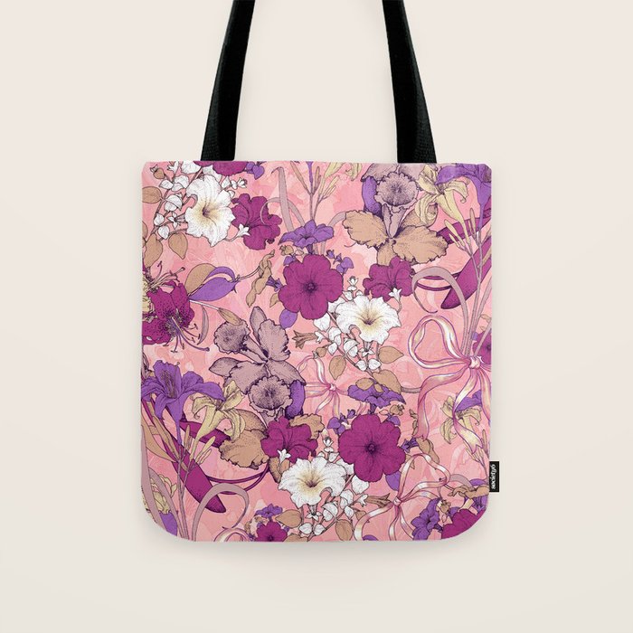 Art Nouveau V Tote Bag Gallery Image 1