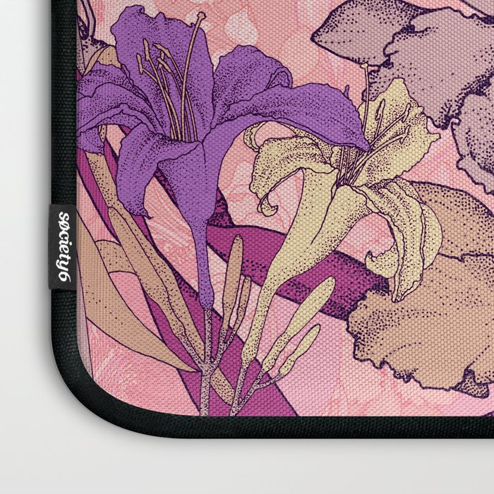 Art Nouveau V Laptop Sleeve Gallery Image 3