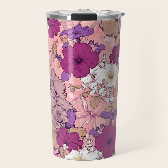 Art Nouveau V Travel Mug Gallery Image 1