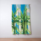 Tropical Geometry 81 Window Curtain Gallery Image 3