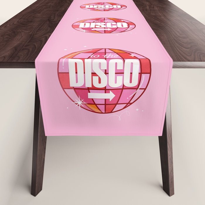 To The Disco Table Runner Gallery Image 1