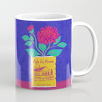 Cafe Du Monde Floral Bouquet Coffee Mug Gallery Image 1