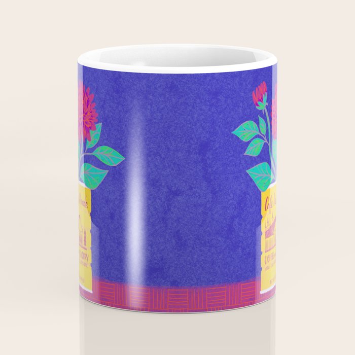 Cafe Du Monde Floral Bouquet Coffee Mug Gallery Image 4