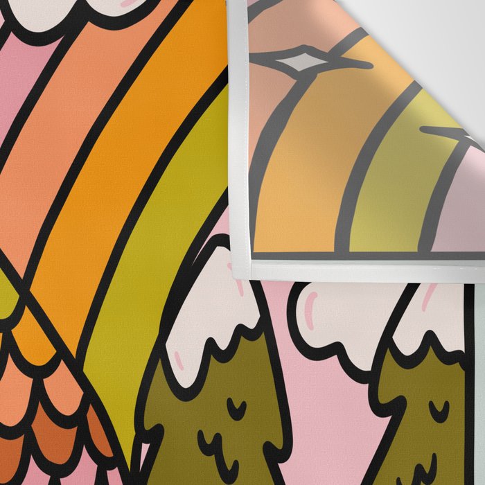 Pisces Gingerbread House Wall Tapestry Gallery Image 3