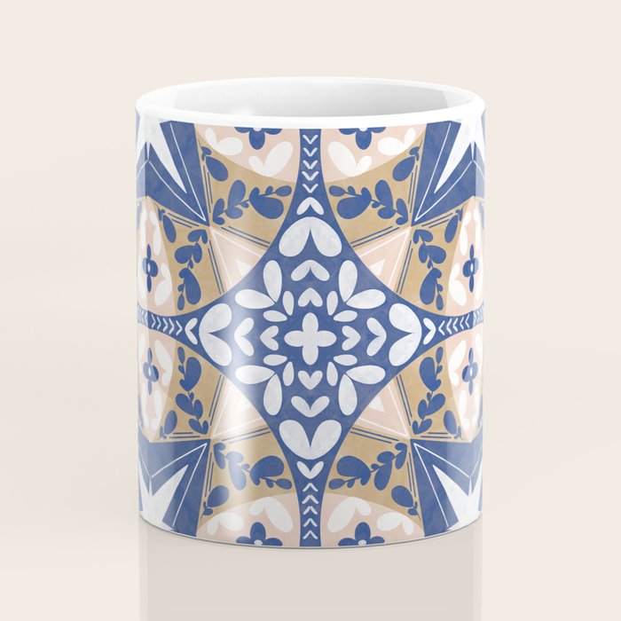Nature Circular Tiles PB Coffee Mug Gallery Image 4