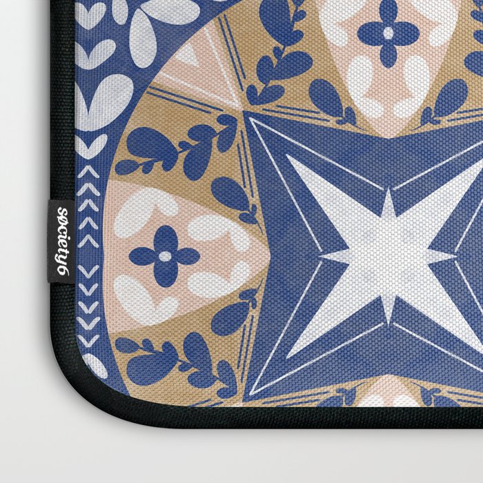 Nature Circular Tiles PB Laptop Sleeve Gallery Image 3