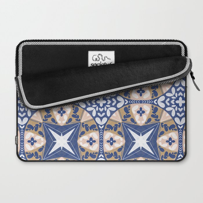 Nature Circular Tiles PB Laptop Sleeve Gallery Image 2