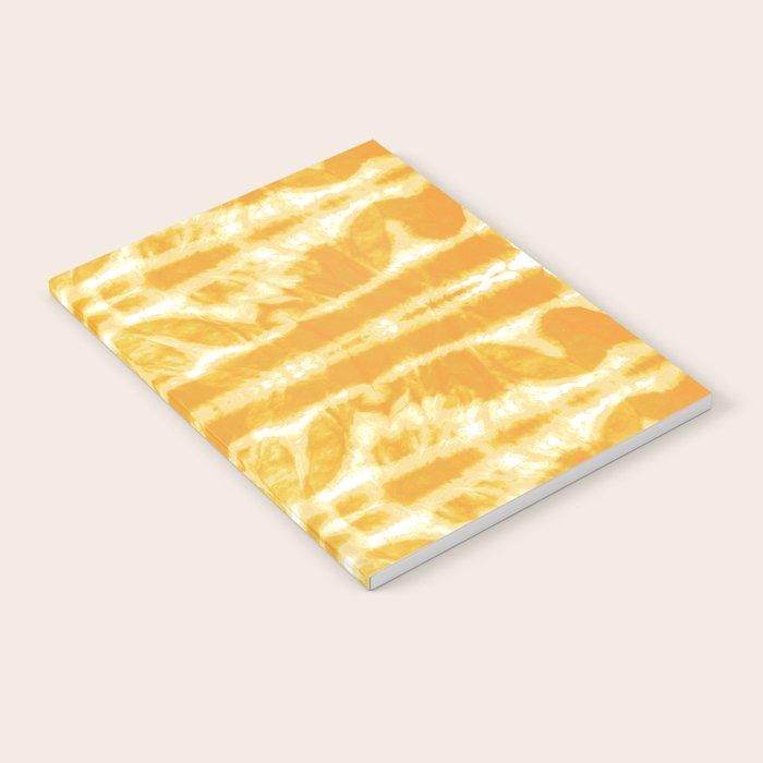 Yellow Tie Dye Twos Notebook Gallery Image 1