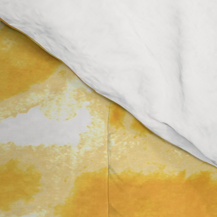 Yellow Tie Dye Twos Comforter Gallery Image 4