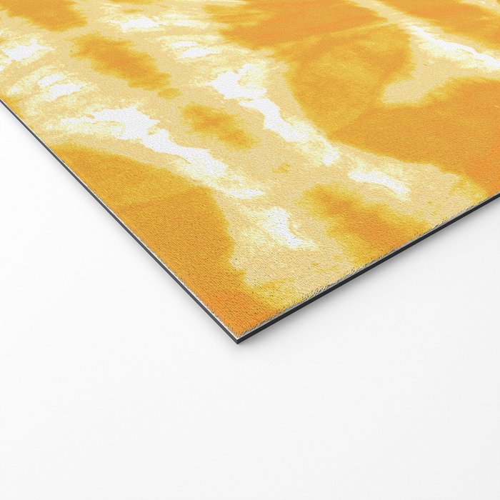 Yellow Tie Dye Twos Welcome Mat Gallery Image 2