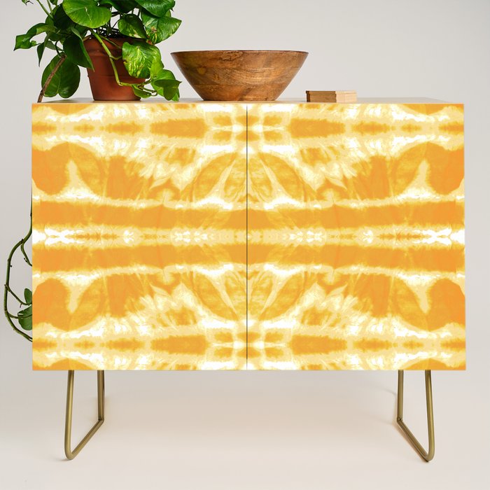 Yellow Tie Dye Twos Credenza Gallery Image 1
