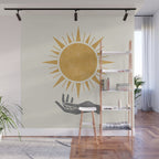 Sunburst Hand Wall Mural Gallery Image 1
