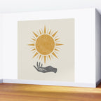 Sunburst Hand Wall Mural Gallery Image 2
