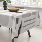 Monochrome Collage Tablecloth Gallery Image 3