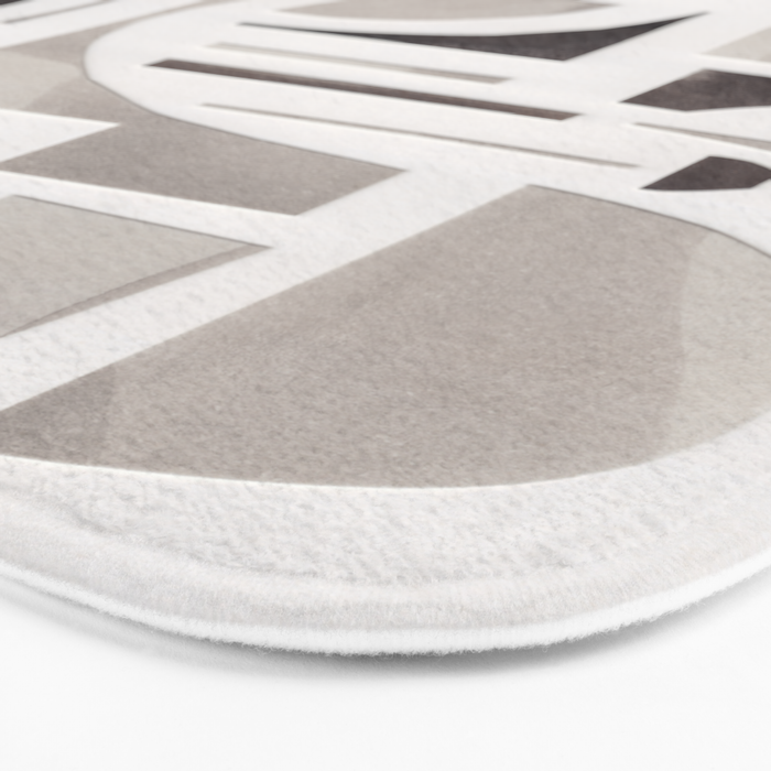 Monochrome Collage Bath Mat Gallery Image 3