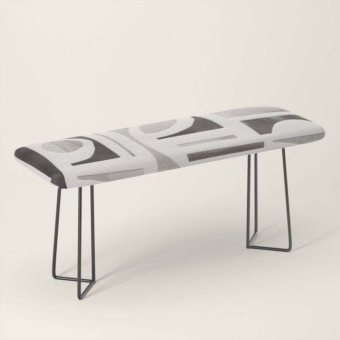 Monochrome Collage Bench Gallery Image 1