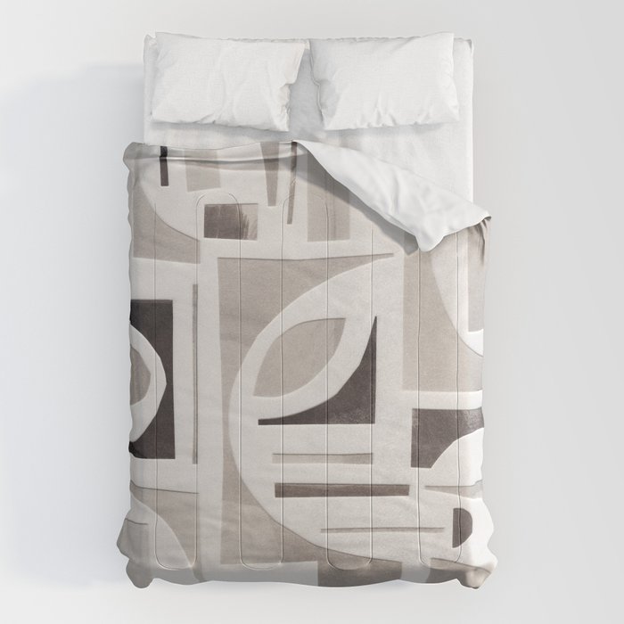 Monochrome Collage Comforter Gallery Image 6