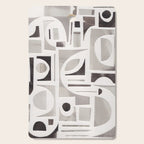 Monochrome Collage Cutting Board Gallery Image 1