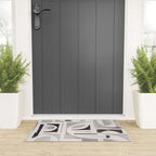 Monochrome Collage Welcome Mat Gallery Image 3