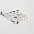 Monochrome Collage Yoga Mat Gallery Image 2