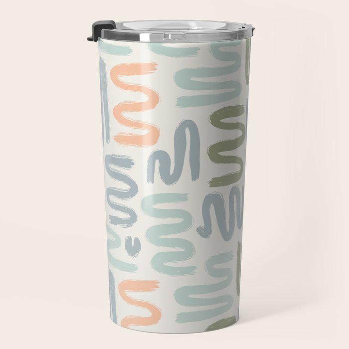 Coastal Squiggles Travel Mug Gallery Image 3