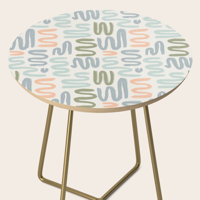 Coastal Squiggles Side Table Gallery Image 2