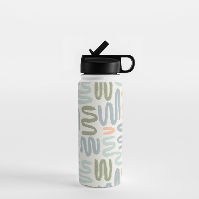 Coastal Squiggles Water Bottle Gallery Image 1