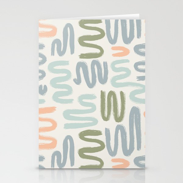 Coastal Squiggles Stationery Card Gallery Image 2
