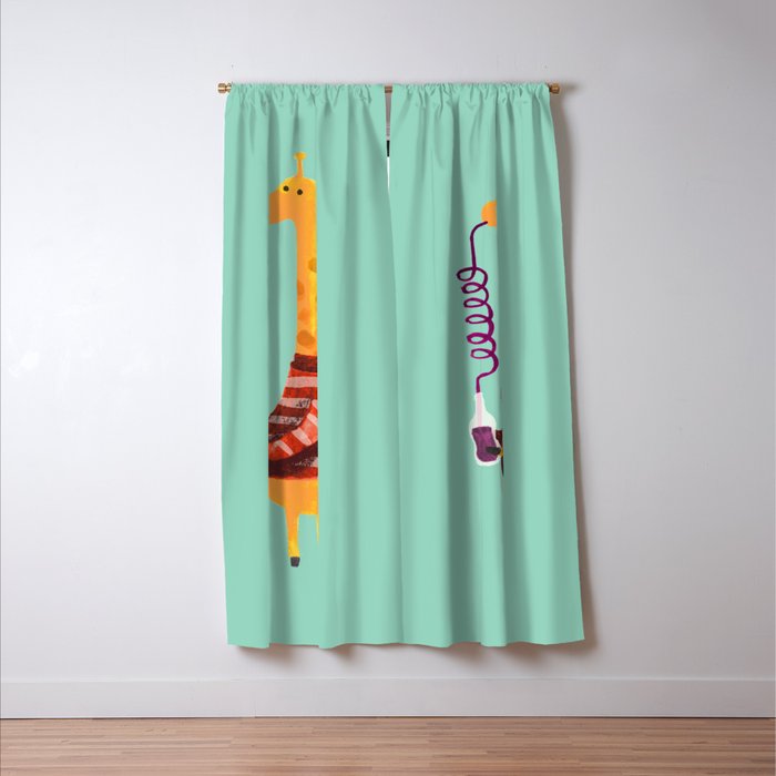 Crazy Straw Window Curtain Gallery Image 3