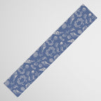 Seahorse Ocean Nautical Coastal Serenity Blue  Table Runner Gallery Image 3